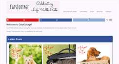 Desktop Screenshot of catscottage.com